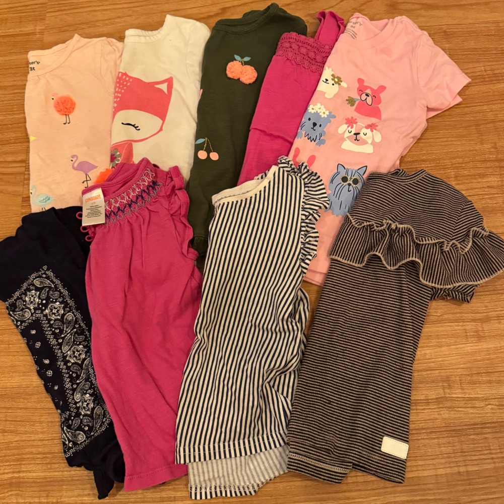 3t short sleeve tshirt bundle